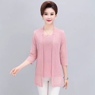 Set áo nữ trung niên thời trang