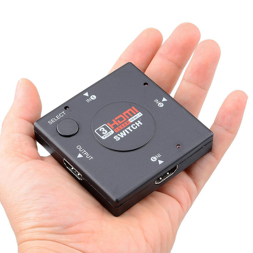Bộ Chia 3 Cổng Hd 1080p Cho Xbox360 Hdmi Ps3 / Nhiều Màu Sắc