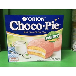 Thanh Hóa - Bánh Chocopie sữa chua - Chocopie Yogurt Orion 360g