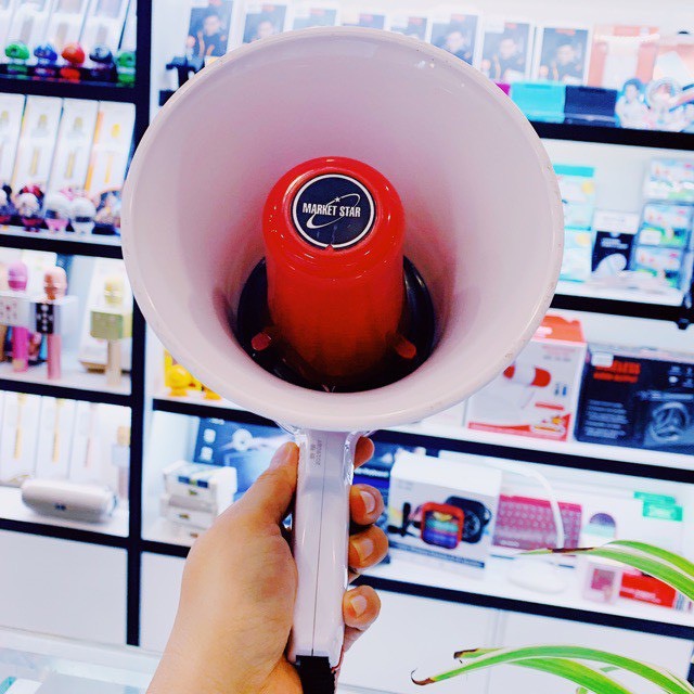 [Loa Phát Thanh] Loa Phóng Thanh Cầm Tay Mini Megaphone Có Ghi Âm Phát Lại, Tích Hợp Cổng USB và Thẻ Nhớ