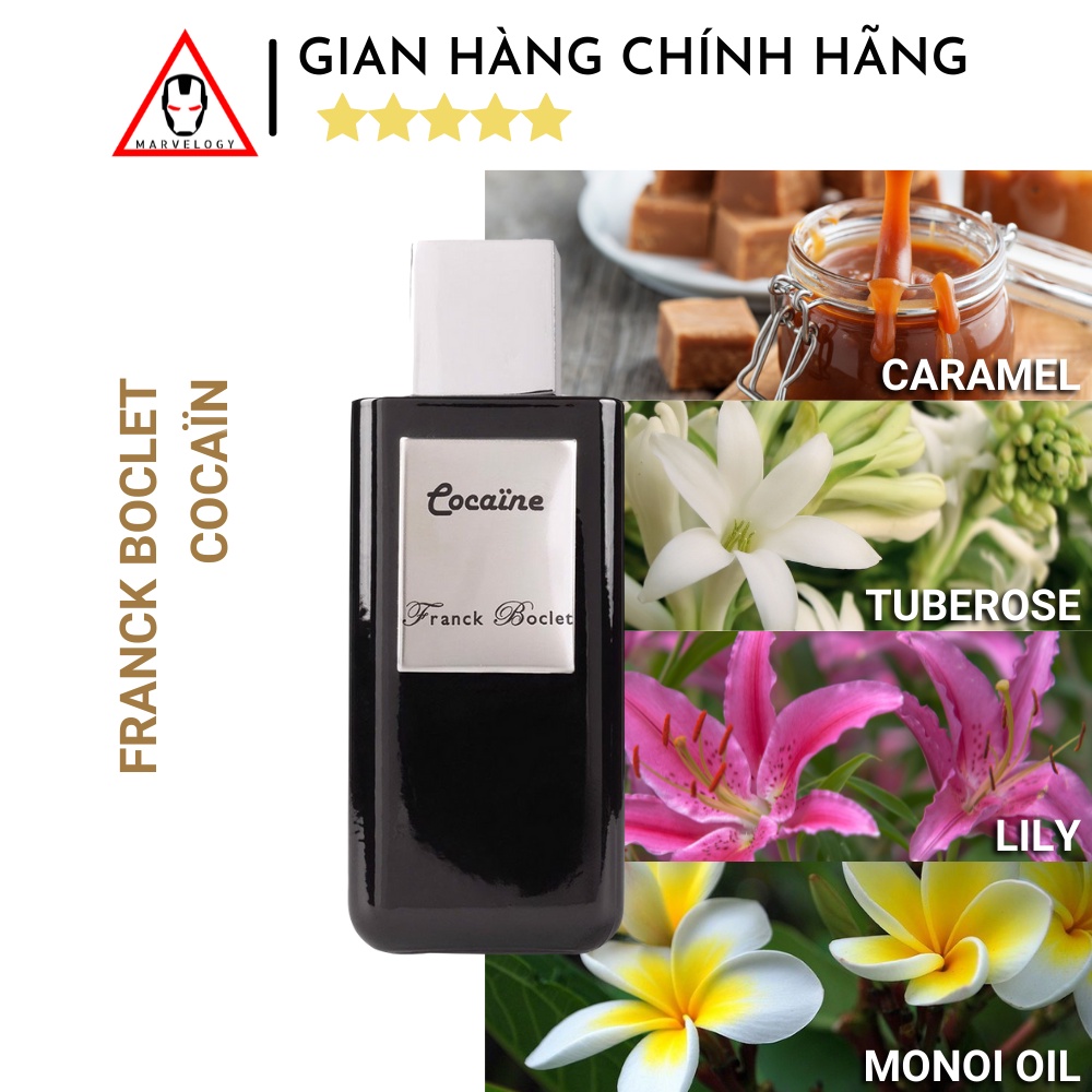 Nước Hoa Chính Hãng Franck Boclet Cocaïne EDP Share Juice Tester Dùng Thử 10ML
