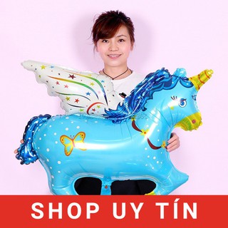 Bóng ngựa - Bóng nhôm hình ngựa - Bóng nhôm hình ngựa bay - Bóng ngựa cánh tiên, bóng ngựa cánh thiên thần, Bóng ngựa gỗ