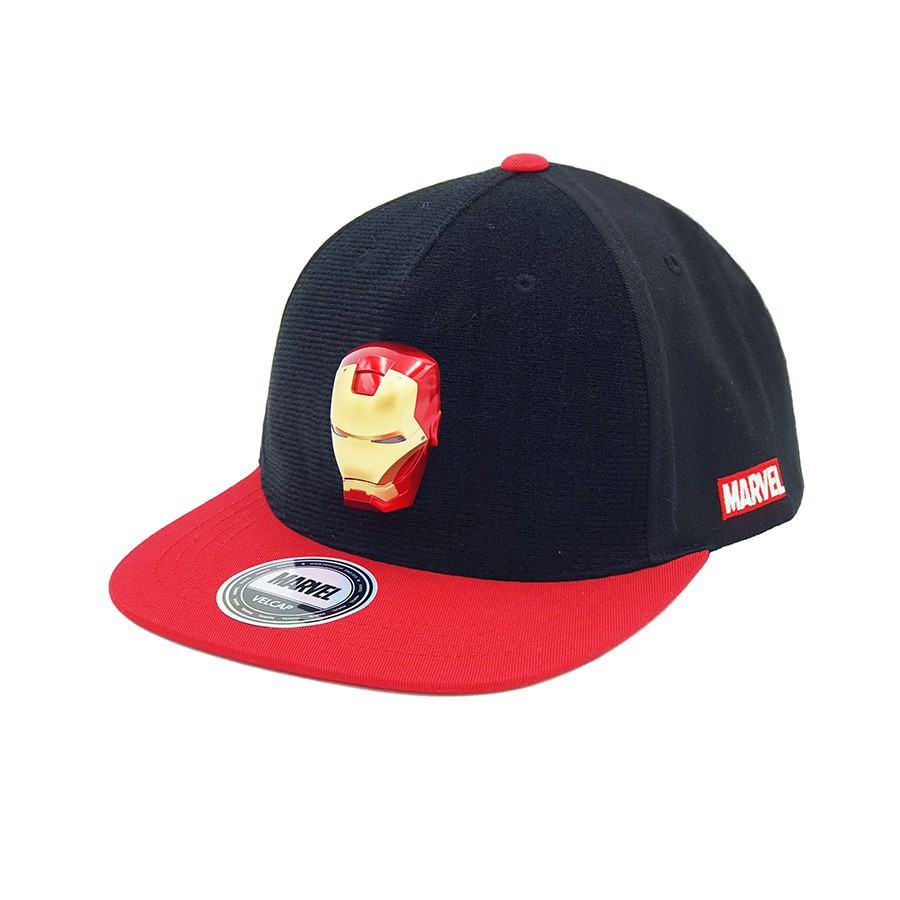 Nón SnapBack con trẻ MARVEL Velcap + Đèn LED Gắn Mũ GomiStore [LN96] [TD92]