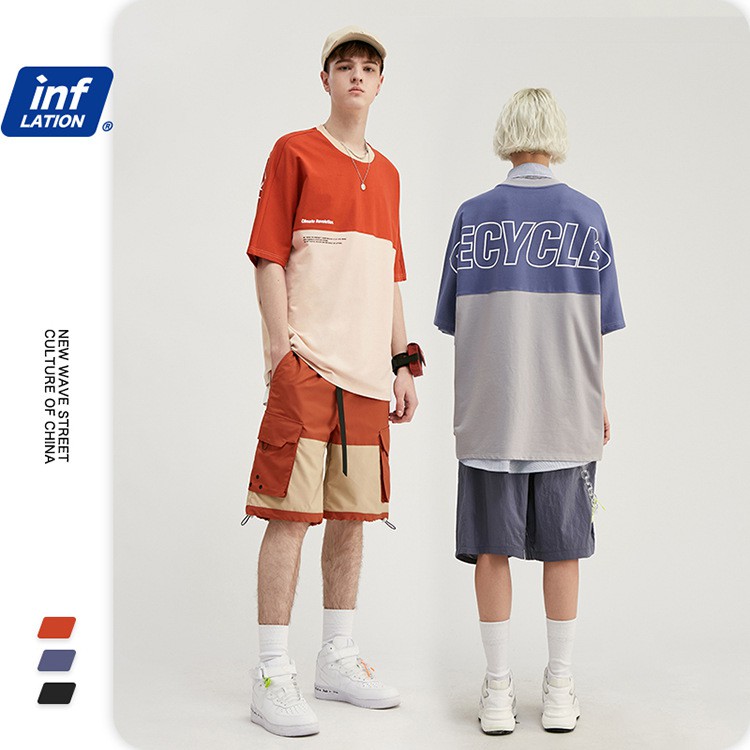 Áo thun tay lỡ form rộng Unisex [ CHÍNH HÃNG ], thương hiệu INF, cực cool, áo thun nam nữ, áo oversize, áo in hình | BigBuy360 - bigbuy360.vn