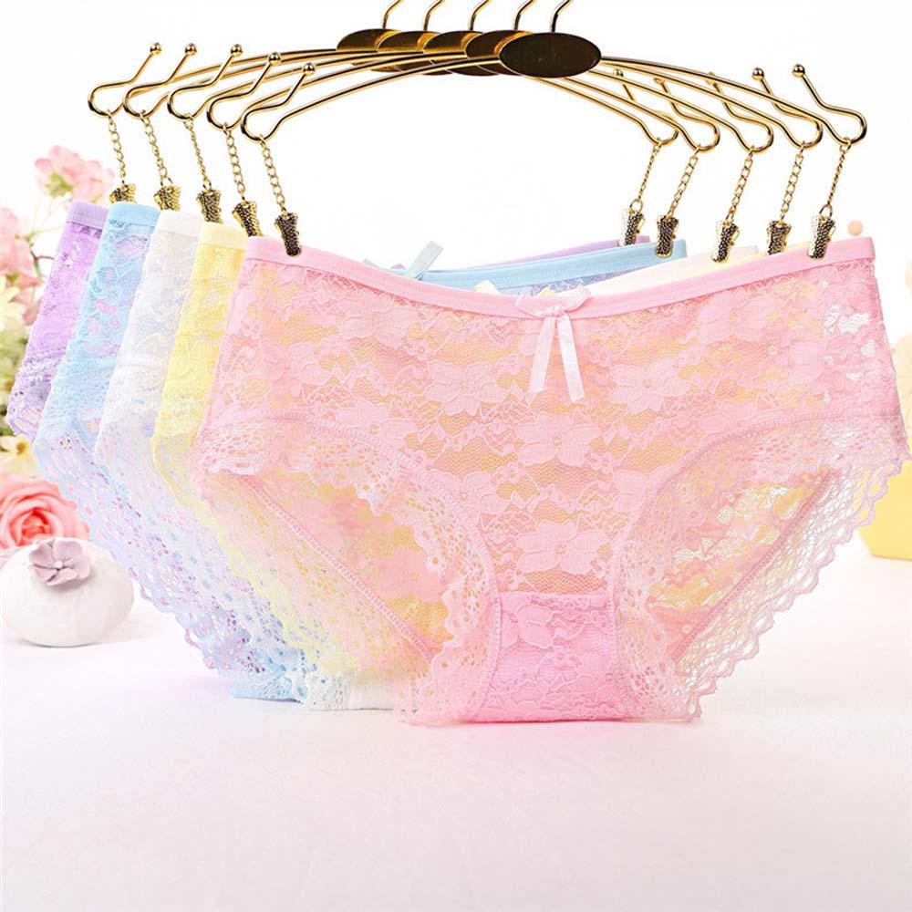 Quần Lót Cotton Nylon Không Đường May Thoáng Khí Lưng Vừa In Hoa Nhiều Màu Gợi Cảm Cho Nữ | BigBuy360 - bigbuy360.vn