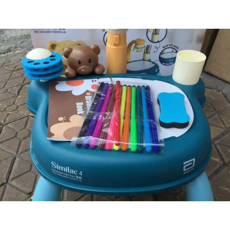 Bộ Bàn Tập Vẽ Sáng Tạo Cho Bé Similac, Có Chiếu Đèn, Dùng Pin -