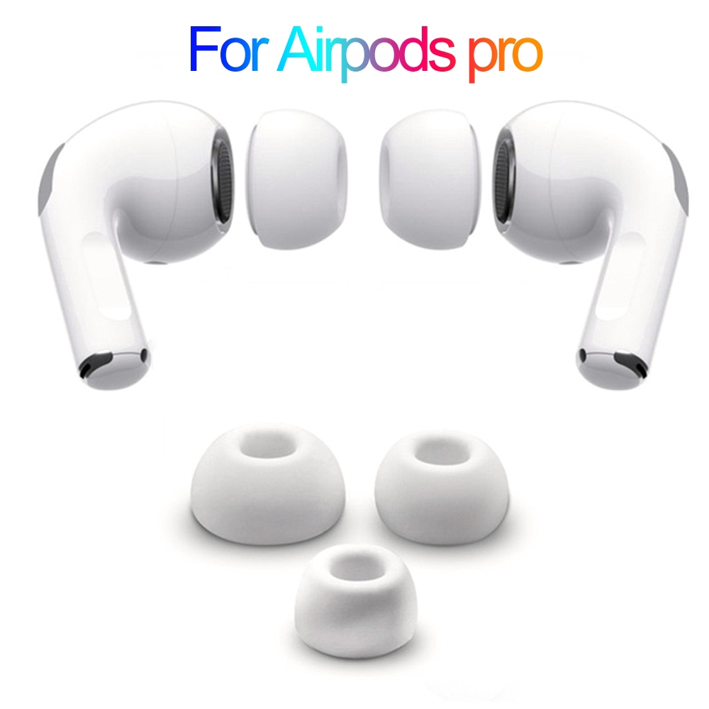 Set 6 Nút Tai Nghe Thay Thế Bằng Silicon Chuyên Dụng Cho Apple Airpods Pro | BigBuy360 - bigbuy360.vn