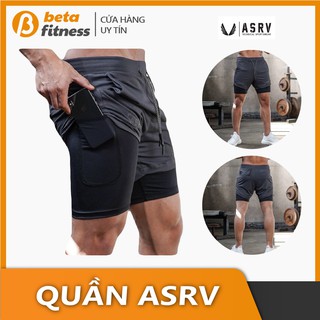 Quần tập gym 2 lớp, Quần short tập gym🚛FREESHIP🚛 Quần đùi thể thao nam - Beta Fitness