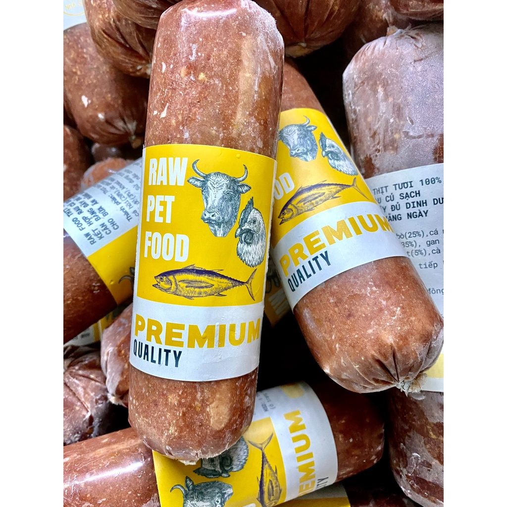 THỊT XAY RAU CỦ DÀNH CHO CHÓ MÈO - RAW PET FOOD HAYUMI