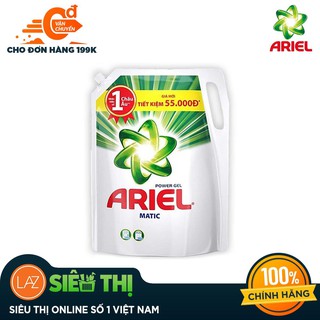 Ariel Matic nước giặt Túi 2.4Kg:Đậm đặc base