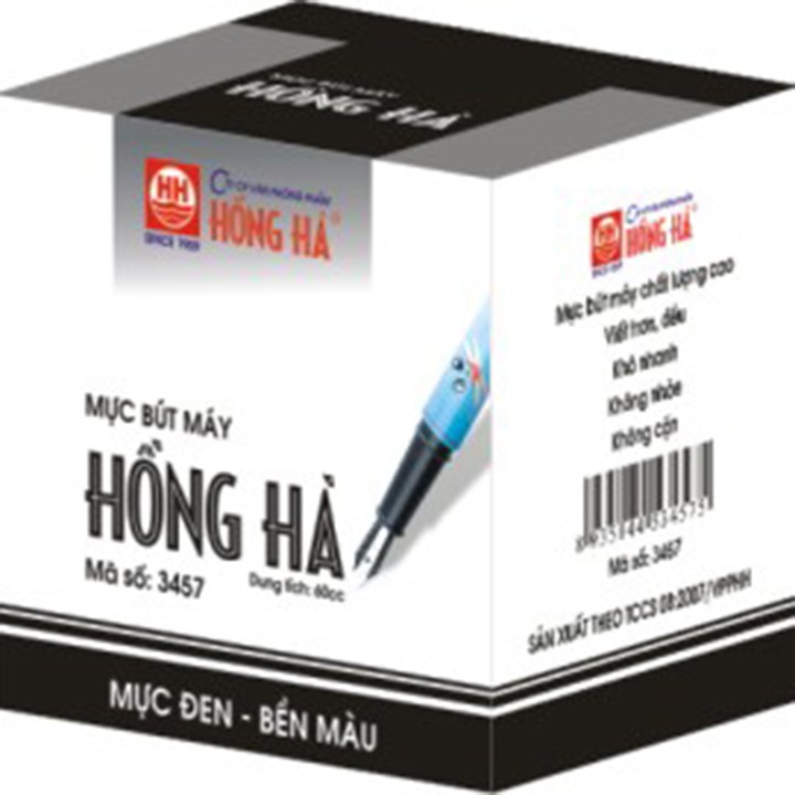 Mực bút máy Hồng Hà, mực Hồng Hà