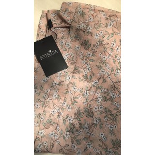 Kimono Nền Hồng Hoa Chùm