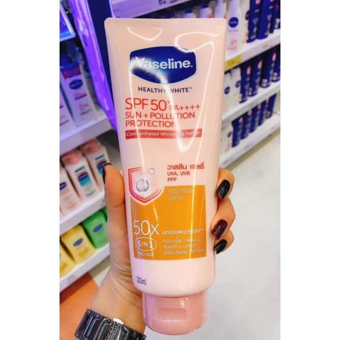 Sữa Dưỡng Thể Vaseline Perfect Serum 50X tuýp 320ml | WebRaoVat - webraovat.net.vn