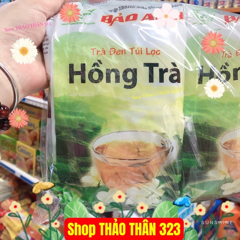 Hồng Trà- Trà Đen Túi Lọc Bảo Anh 200g