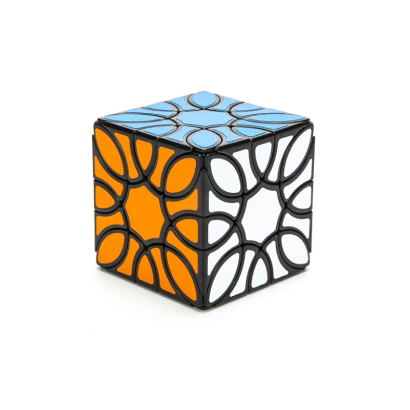 Lanlan Sunflower Magic Cube 3x3x3 Speed Stickers Rubik's Cube Puzzle  kids toys