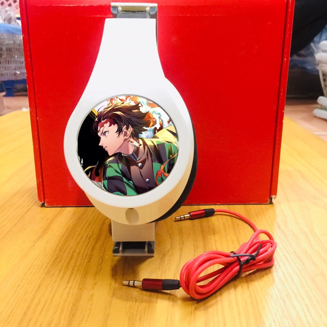 Tai nghe heatphone kamado tanjirrou kimetsu no Yaiba mẫu ngẫu nhiên