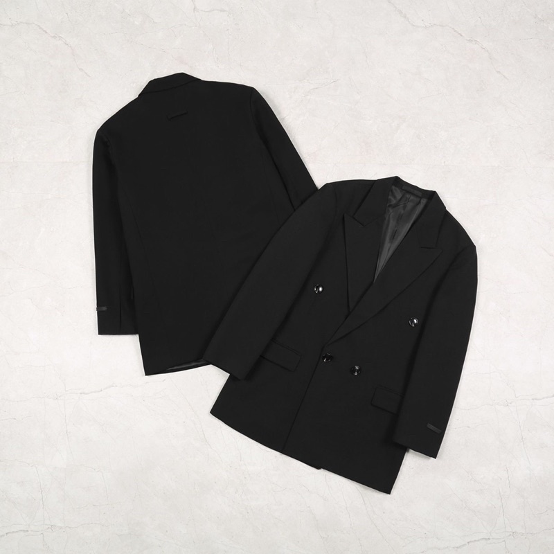 Áo vest Fear Of God black California blazer ss21