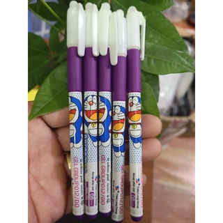 05 cây bút gel doremon mực tím