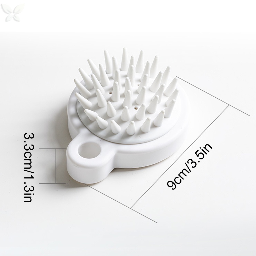 Bàn Chải Silicone Massage Kích Thích Mọc Tóc Và Làm Mượt Tóc