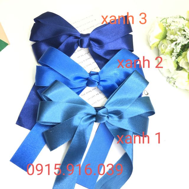 Kẹp Nơ Tiểu Thư, Kẹp Tóc Nơ Ruy Băng, Kẹp Nơ