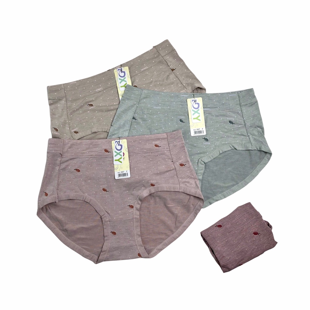Quần Lót Nữ Cotton Cao Cấp Cạp Cao Muối Tiêu Chấm Bi Kháng Khuẩn Mềm Mại PINK STORE QL997