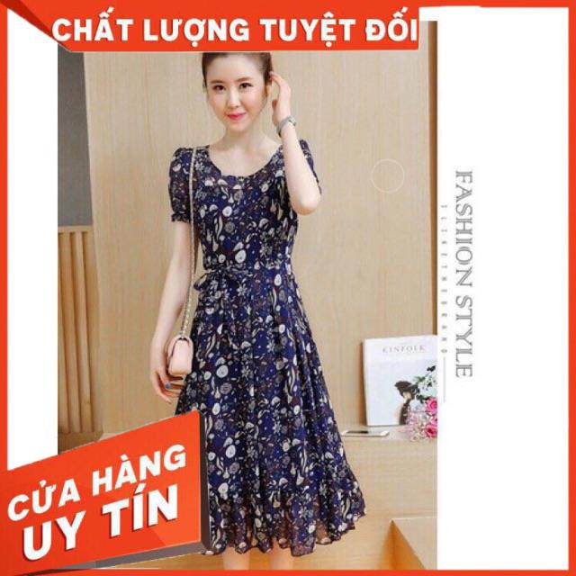 Đầm voan hoa nhí