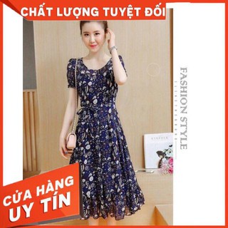Đầm voan hoa nhí