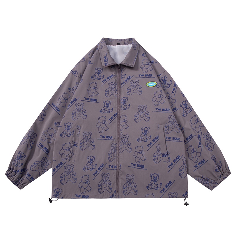 Áo khoác IFNICEFUTURE dáng rộng thiết kế thời trang mùa xuân dành cho cặp đôi