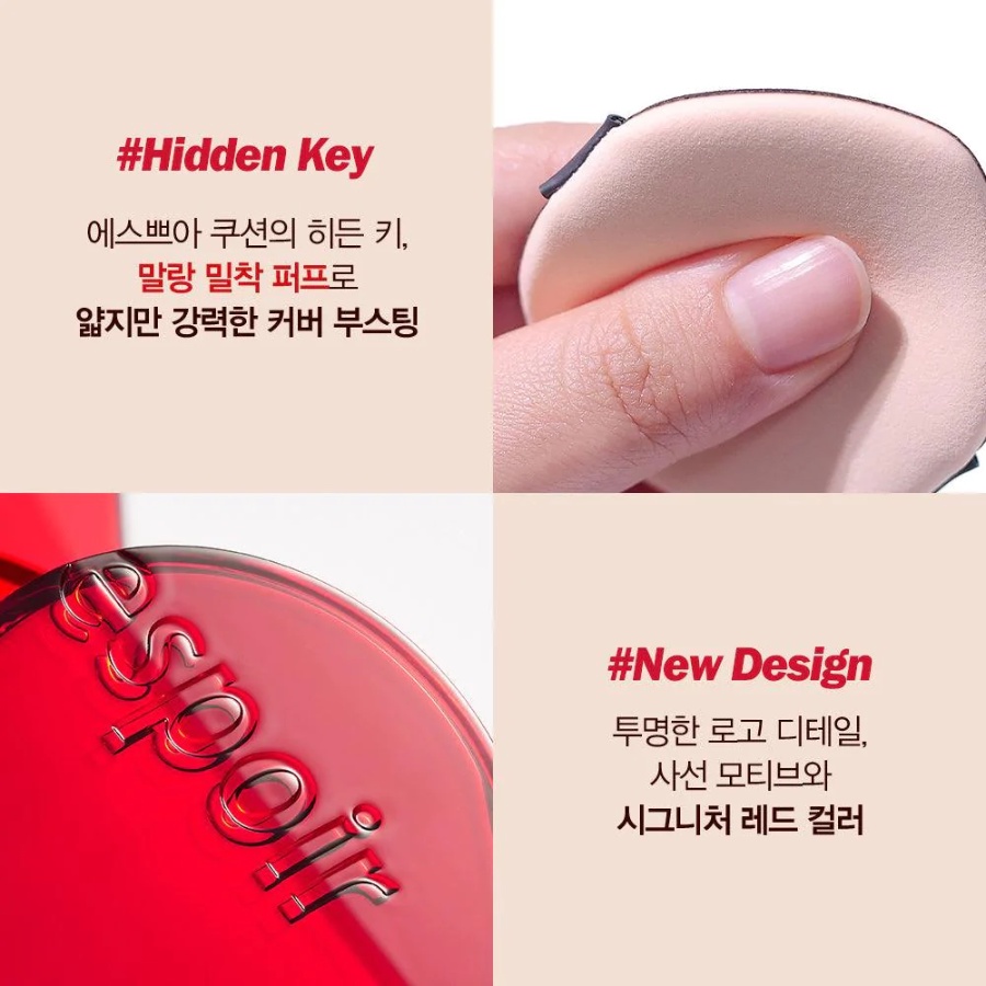 Phấn Nước Che Phủ Espoir Pro Tailor Be Velvet Cover Cushion SPF 34 PA++ ( Special Gift - Phiên Bản Giới Hạn )