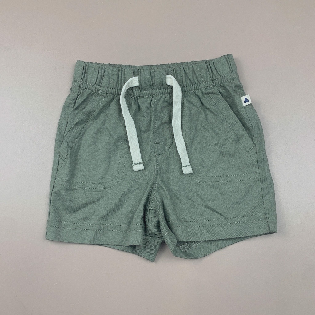 Quần cotton BabyGap trơn nhiều màu thêu gấu / không thêu gấu BT 3 - 24m