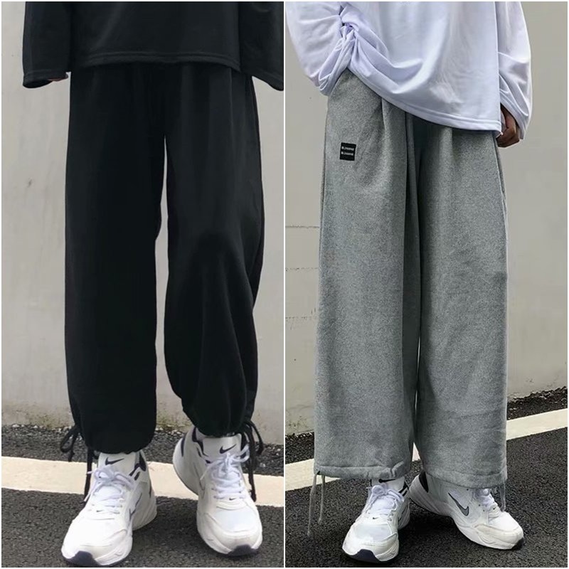 Quần Dài Ống Rộng Phong Cách Harajuku Cá Tính Cho Nam Và Nữ | BigBuy360 - bigbuy360.vn