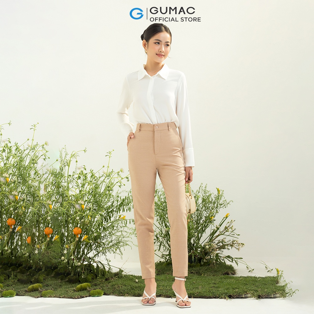 [Mã WABRGUM giảm 10% tối đa 30K đơn 99K] Quần tây cơ bản thời trang GUMAC QC04028