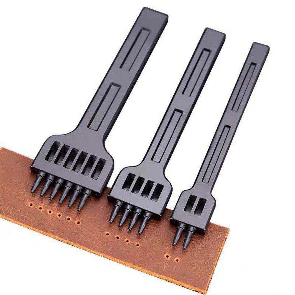 Dụng Cụ Đục Lỗ Thắt Lưng Da Bò Bằng Hợp Kim Thép Kết Cấu Da Bò AUGUSTINA DIY