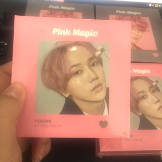 Album Pink Magic Yesung ver Kihno nguyên seal, có poster