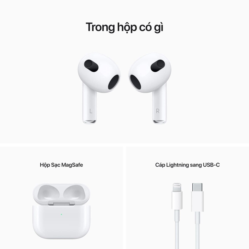 Tai Nghe Bluetooth Apple AirPods 3