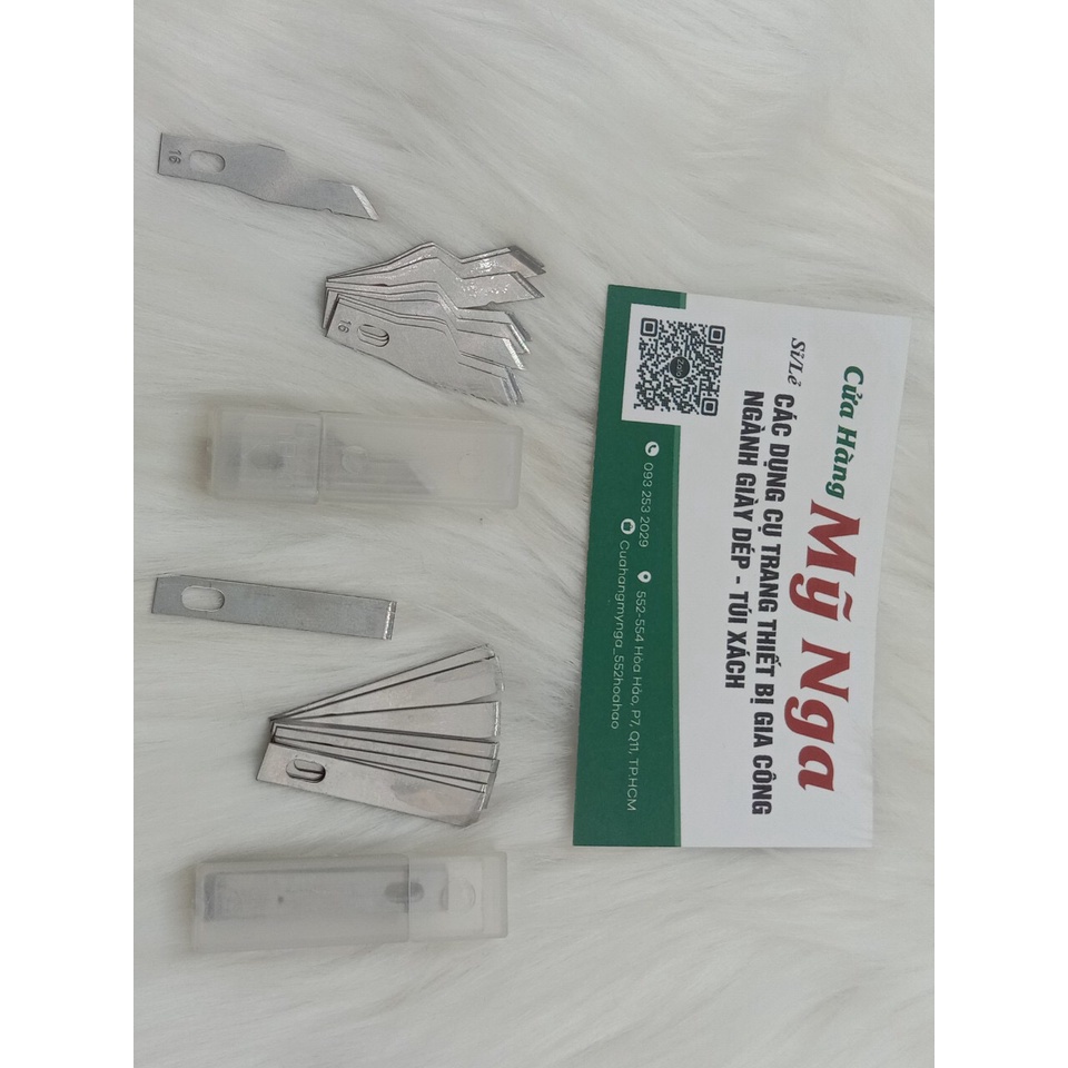Lưỡi dao đầu xéo - đầu thẳng, lưỡi dao cắt mica - nhựa,…