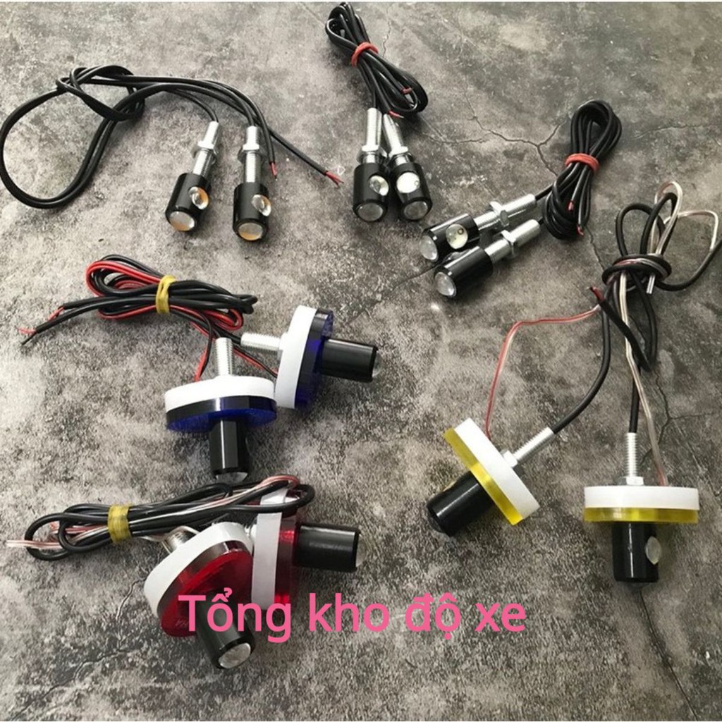 ( Giá 1 cặp) BỘ ĐÈN LED XI NHAN MULTI 2 CHIỀU GẮN XE MÁY CT5