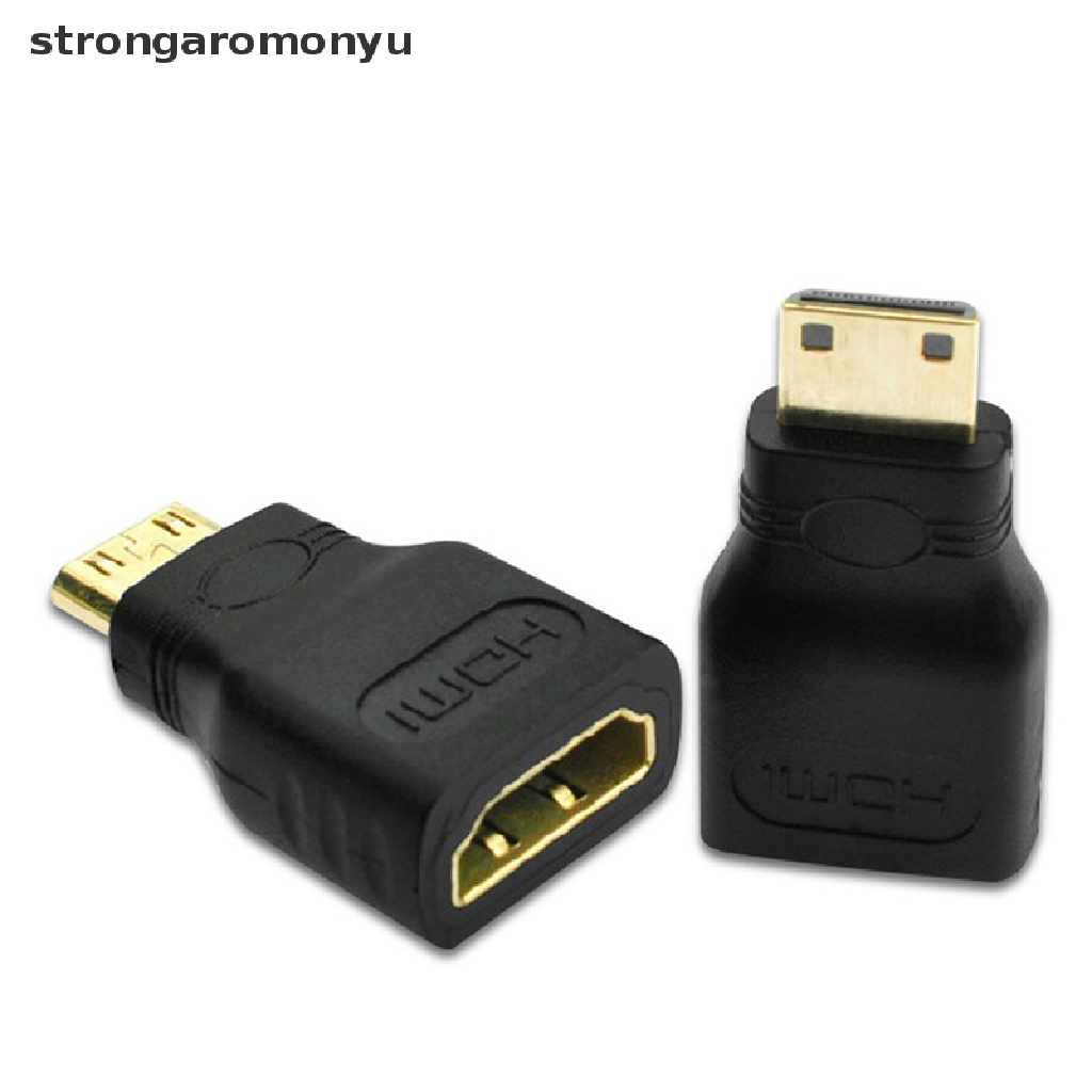 Đầu chuyển đổi mini hdmi sang hdmi mạ vàng cho hdtv chất lượng