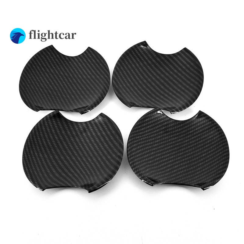 Ốp bọc tay nắm cửa xe hơi HONDA CIVIC FD 2006-2011 bằng sợi carbon 8th