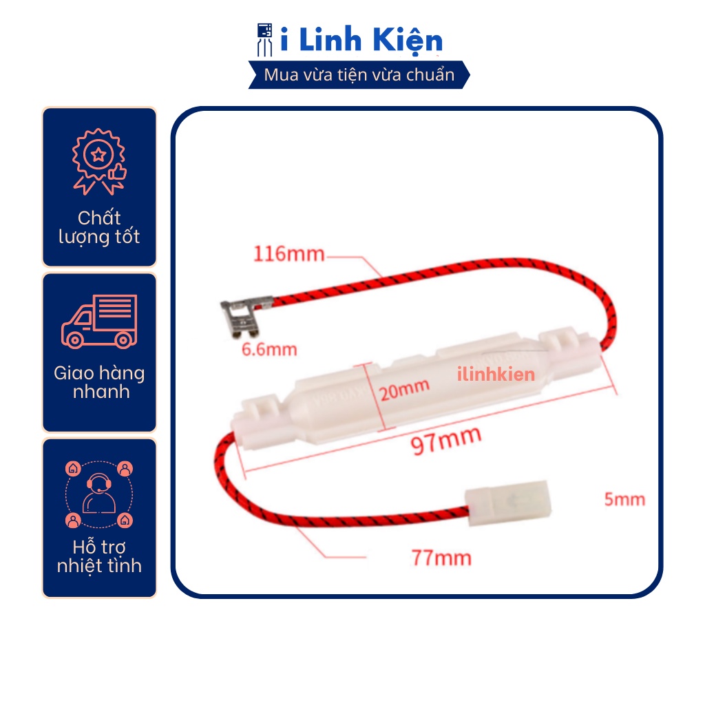 Combo linh kiện sửa lò vi sóng tụ điện , cầu chì , diode .