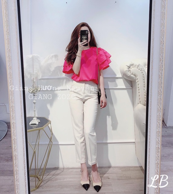 ÁO THÔ TAY BÈO BỒNG CHẤT ĐẸP MS16255
