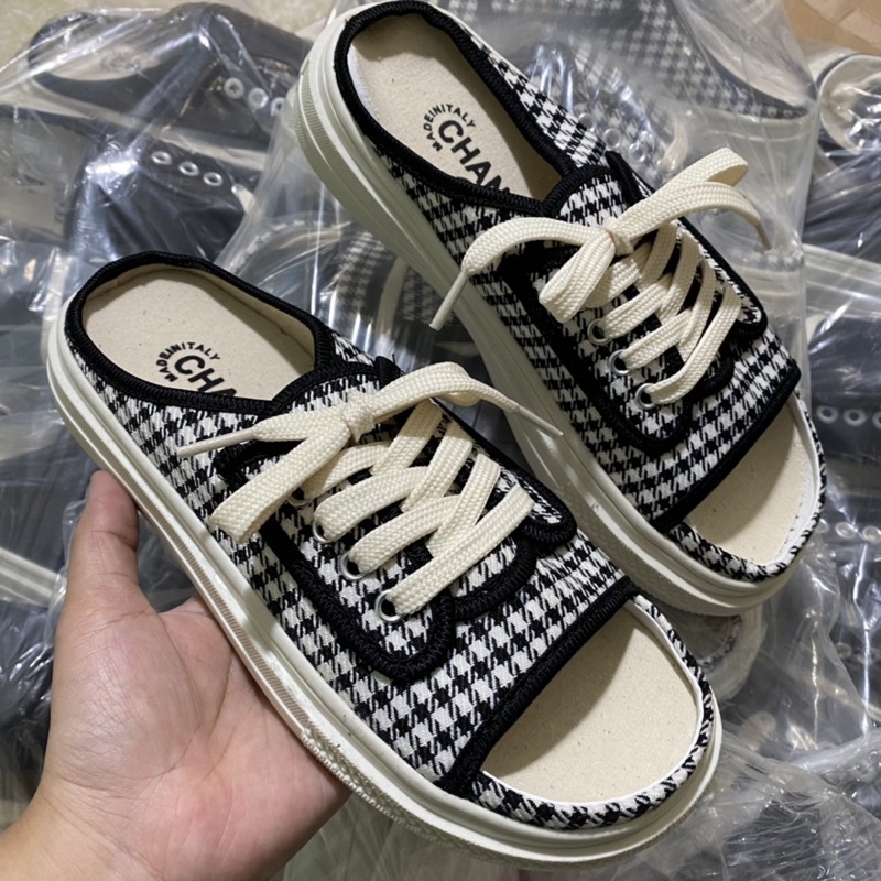 Giầy sục caro đi nhẹ êm hàng Fullbox