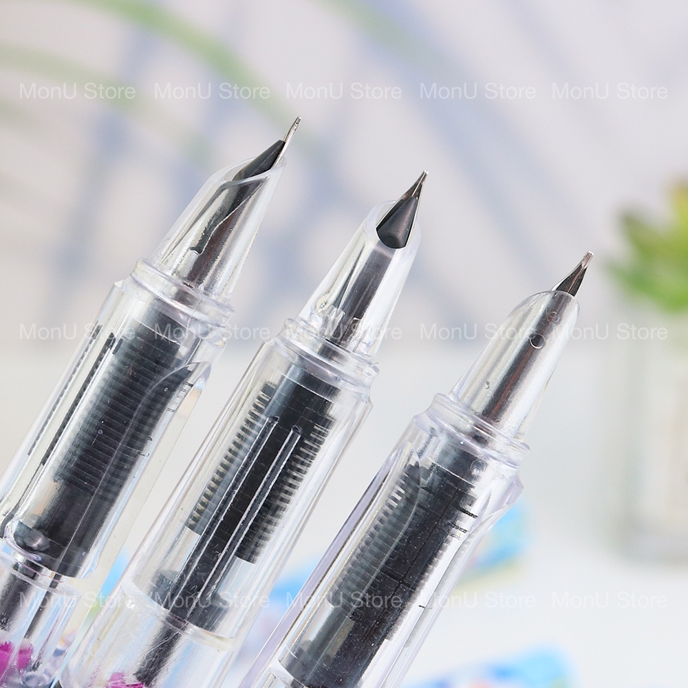 Bút máy xóa được DORAEMON DOREMON kim tuyến dễ thương cute MON0427 (tặng 2 ống mực) TooYoo