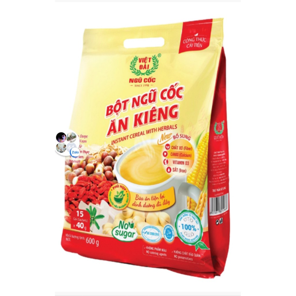 [ Sản phẩm Loại 1 ] ĂN KIÊNG túi 400G Bột ngũ cốc Việt Đài Ngũ cốc dinh dưỡng Ngũ cốc sạch chất lượng an toàn