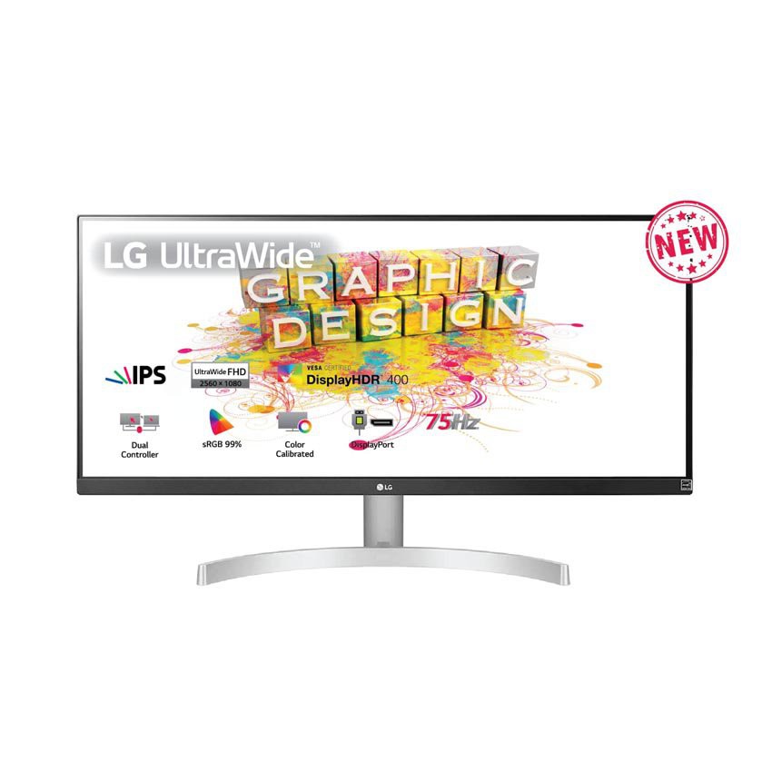 Màn hình LG 29WN600-W (29 inch/WFHD/IPS/75Hz/5ms/250 nits/HDMI+DP)