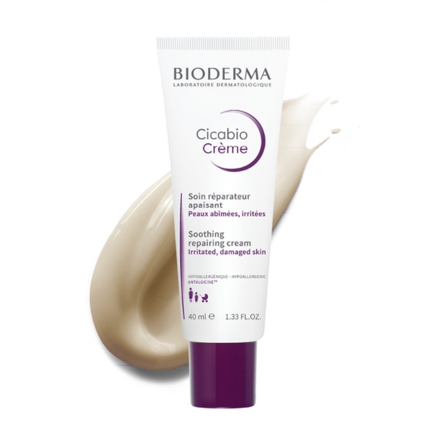 Kem dưỡng phục hồi da tổn thương Bioderma Cicabio Creme 40ML [NHẬP KHẨU CHÍNH HÃNG 100%]