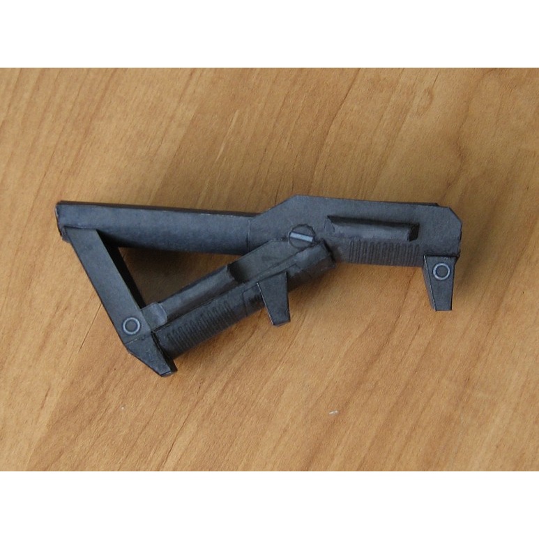 Mô hình giấy 3D , đồ chơi lắp ráp mô hình giấy , phụ kiện nâng cấp M4 lên AR-15 tỉ lệ 1/1