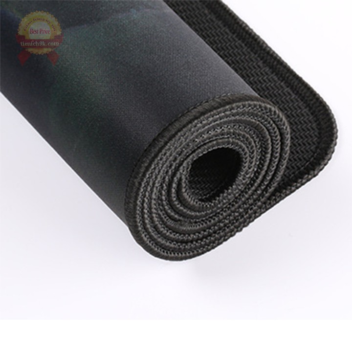 Bàn di lót chuột hình mèo cỡ size lớn 80x30cm vải mịn bo viền chắc chắn chống trơn trượt Hello mèo Hồng