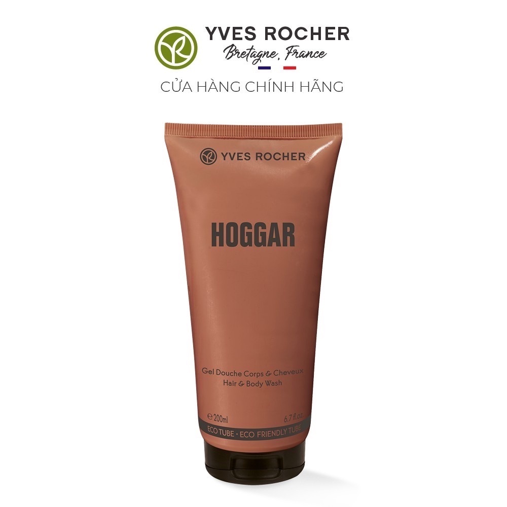 Tắm Gội Cho Nam Yves Rocher Hoggar Hair And Body Shampoo 200ml