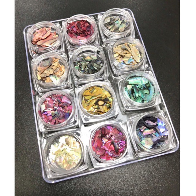 Xà Cừ Vân Đá Siêu Mỏng Set 12 Màu